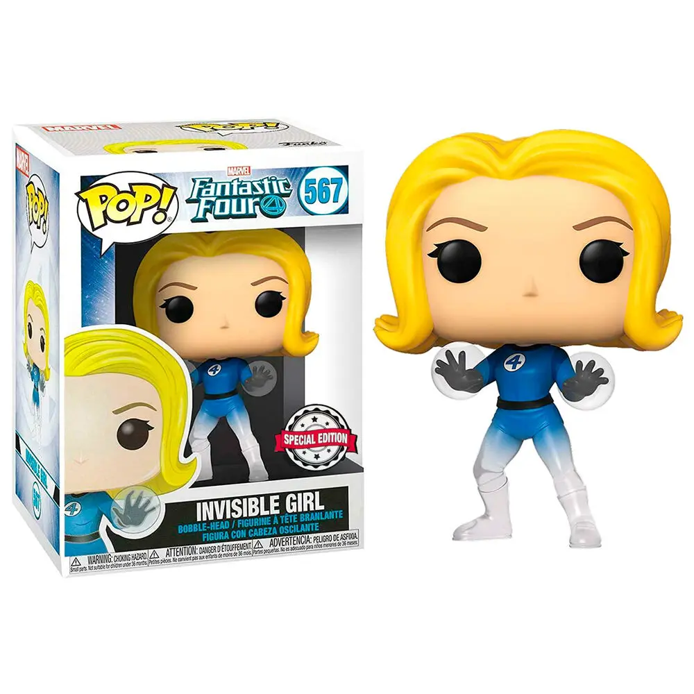 Figurka POP Marvel Fantastic Four Invisible Girl Exclusive zdjęcie produktu