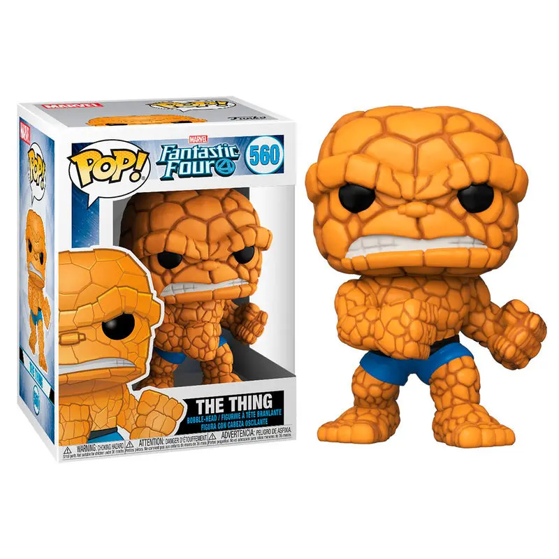 Fantastyczna Czwórka POP! Marvel Vinyl Figure The Thing 9 cm zdjęcie produktu