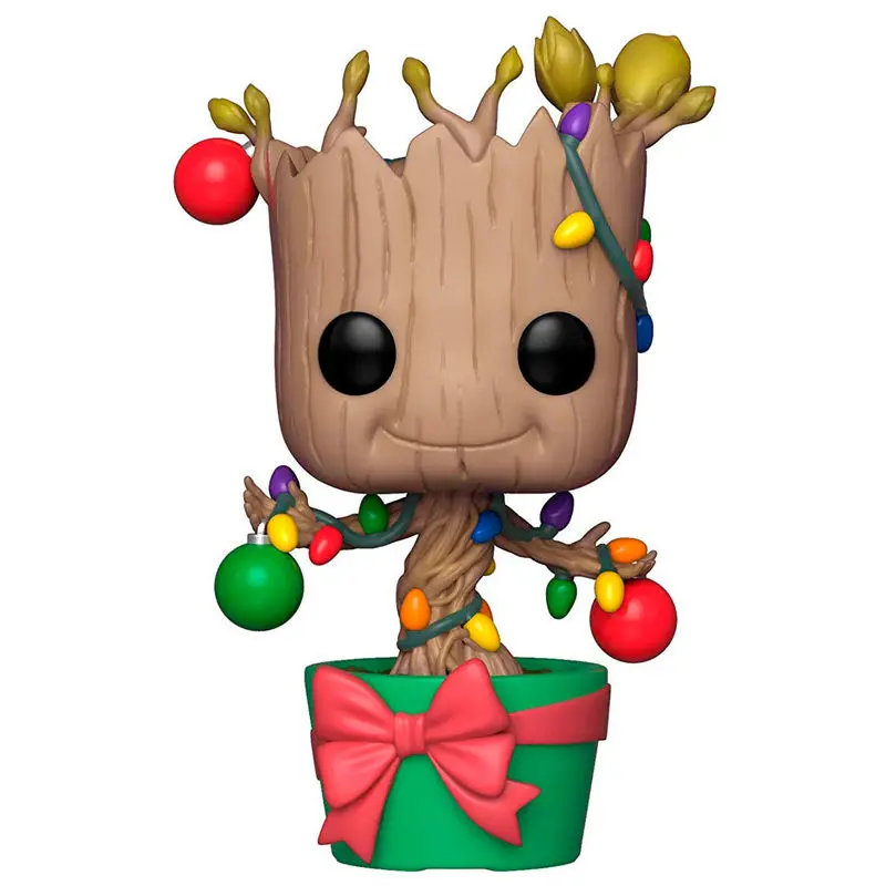 Figurka POP Marvel Holiday Groot ze Światełkami i Ozdobami zdjęcie produktu