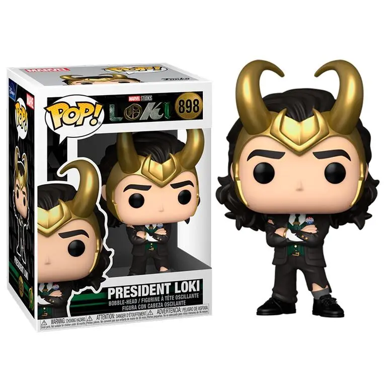 Loki POP! Figurka Vinyl President Loki 9 cm zdjęcie produktu