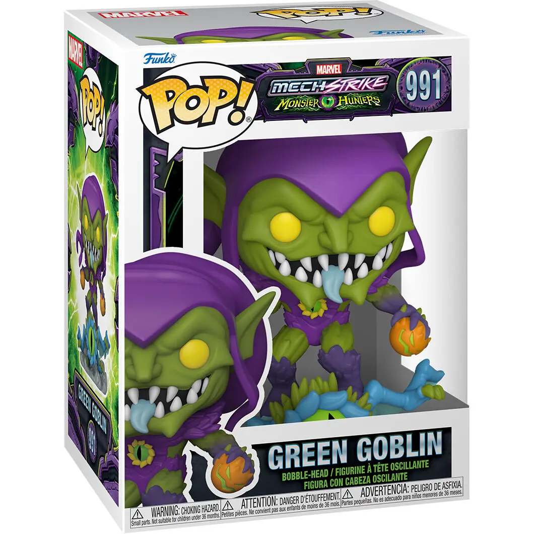 Marvel: Monster Hunters POP! Figurka Vinyl Zielony Goblin 9 cm zdjęcie produktu