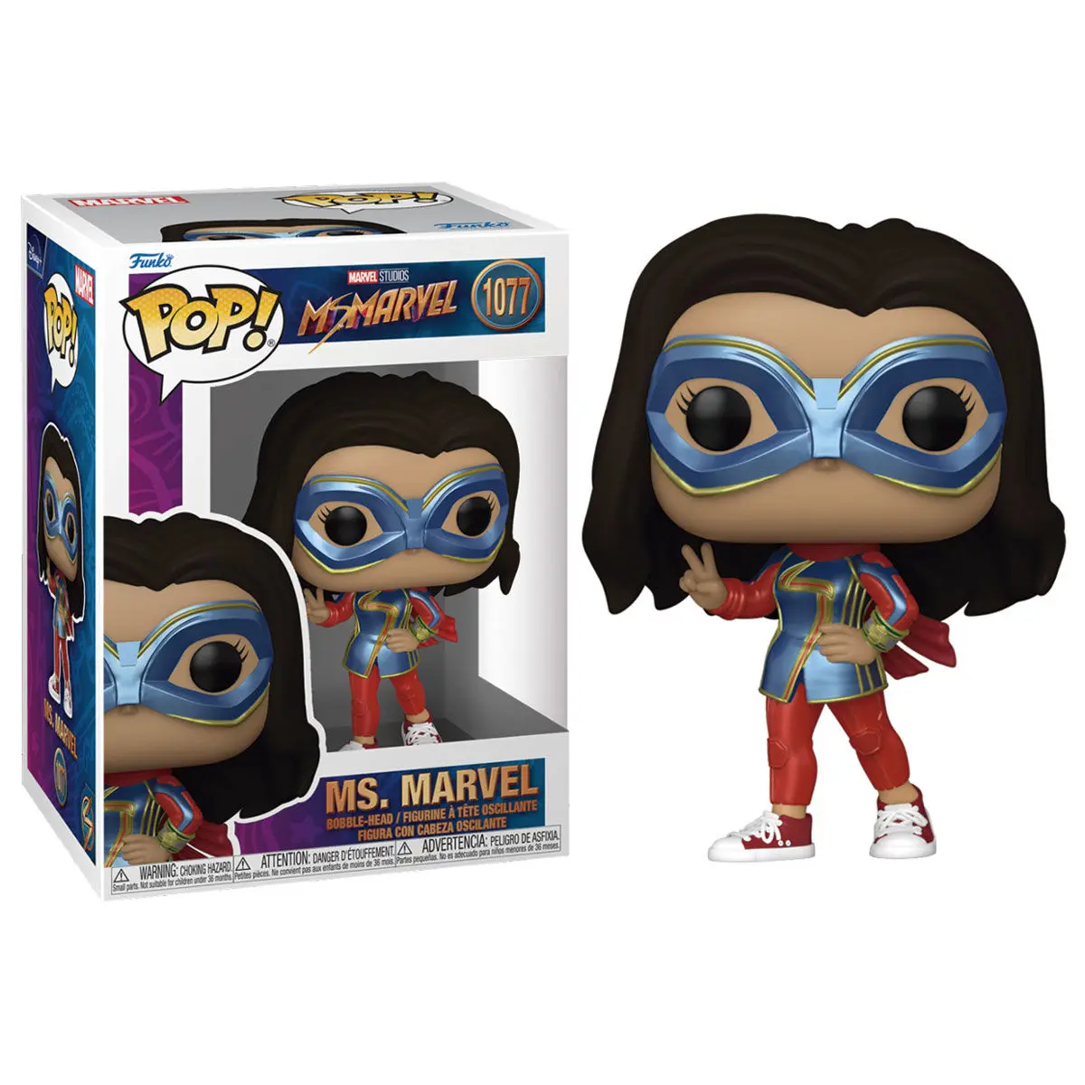 Ms. Marvel POP! TV Figurka Winylowa Ms. Marvel 9 cm zdjęcie produktu