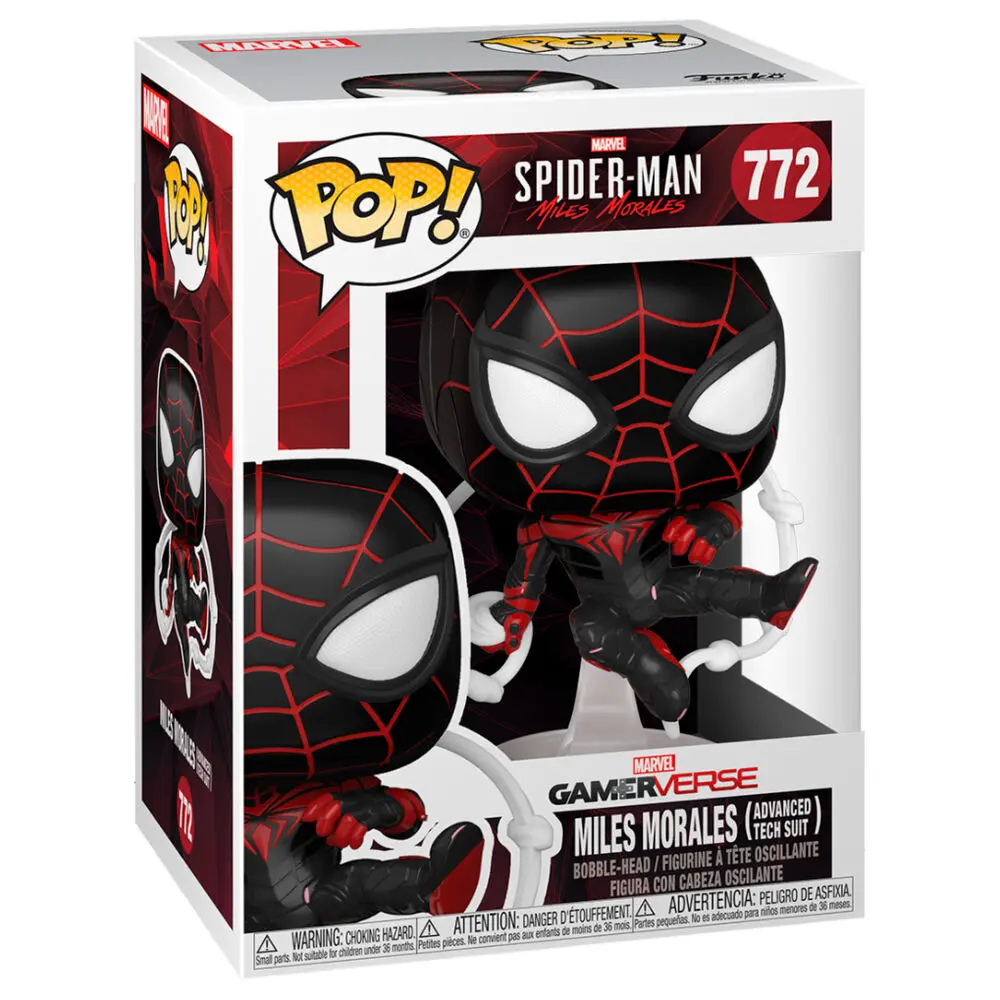 Marvel's Spider-Man POP! Games Figurka Vinyl Miles Morales AT Suit 9 cm zdjęcie produktu