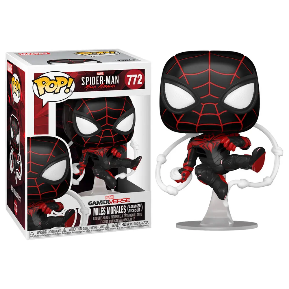 Marvel's Spider-Man POP! Games Figurka Vinyl Miles Morales AT Suit 9 cm zdjęcie produktu