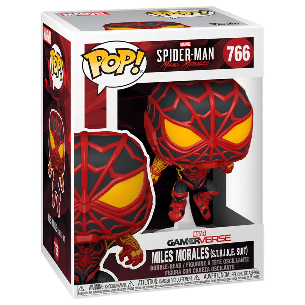 Marvel's Spider-Man POP! Games Figurka winylowa Miles Morales Strike Suit 9 cm zdjęcie produktu