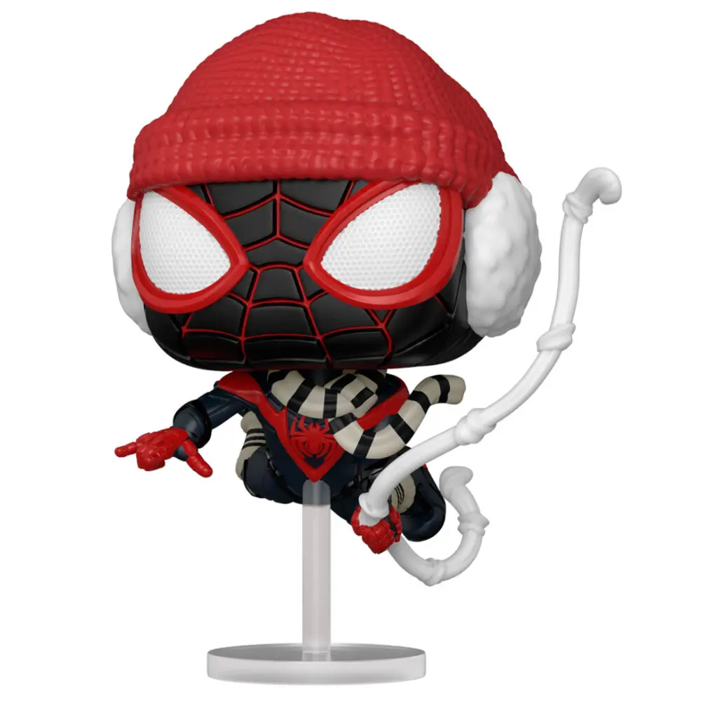 Marvel's Spider-Man POP! Games Figurka winylowa Miles Morales Winter Suit 9 cm zdjęcie produktu