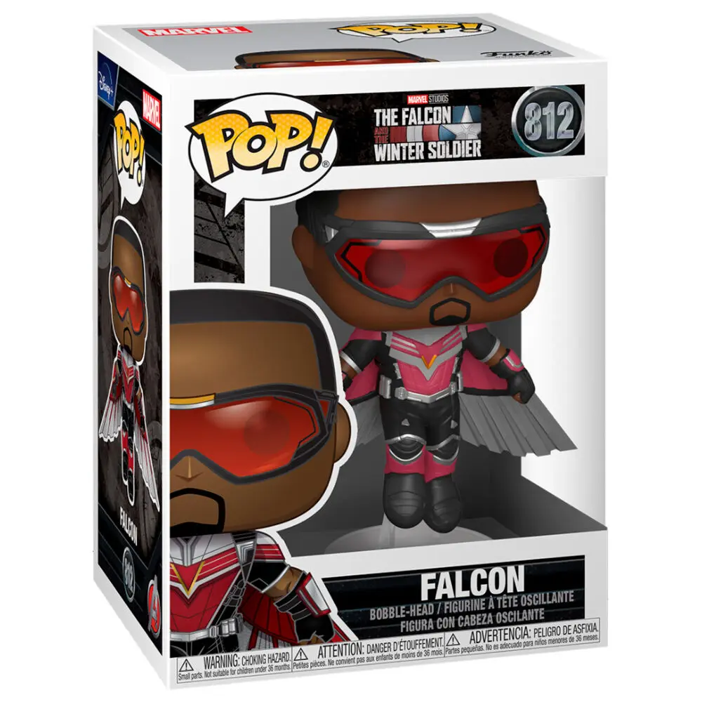 The Falcon and the Winter Soldier POP! Winylowa Figurka Falcon Flying 9 cm zdjęcie produktu