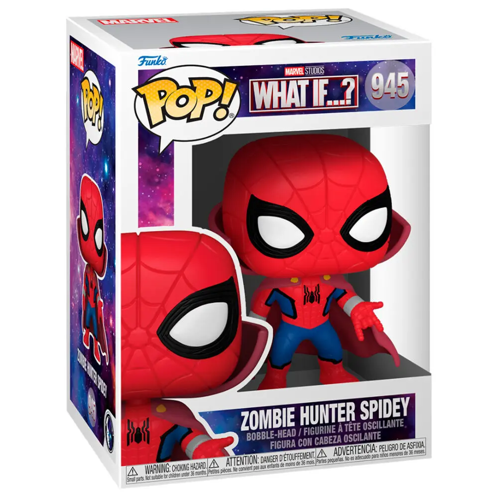 Marvel What If...? POP! TV Figurka Vinyl Zombie Hunter Spidey 9 cm zdjęcie produktu