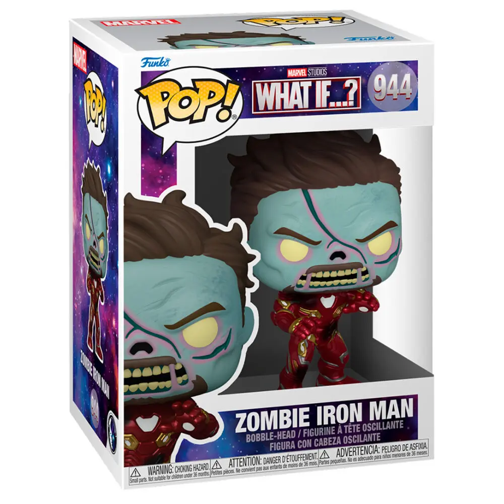 Marvel What If...? POP! TV Figurka Vinyl Zombie Iron Man 9 cm zdjęcie produktu