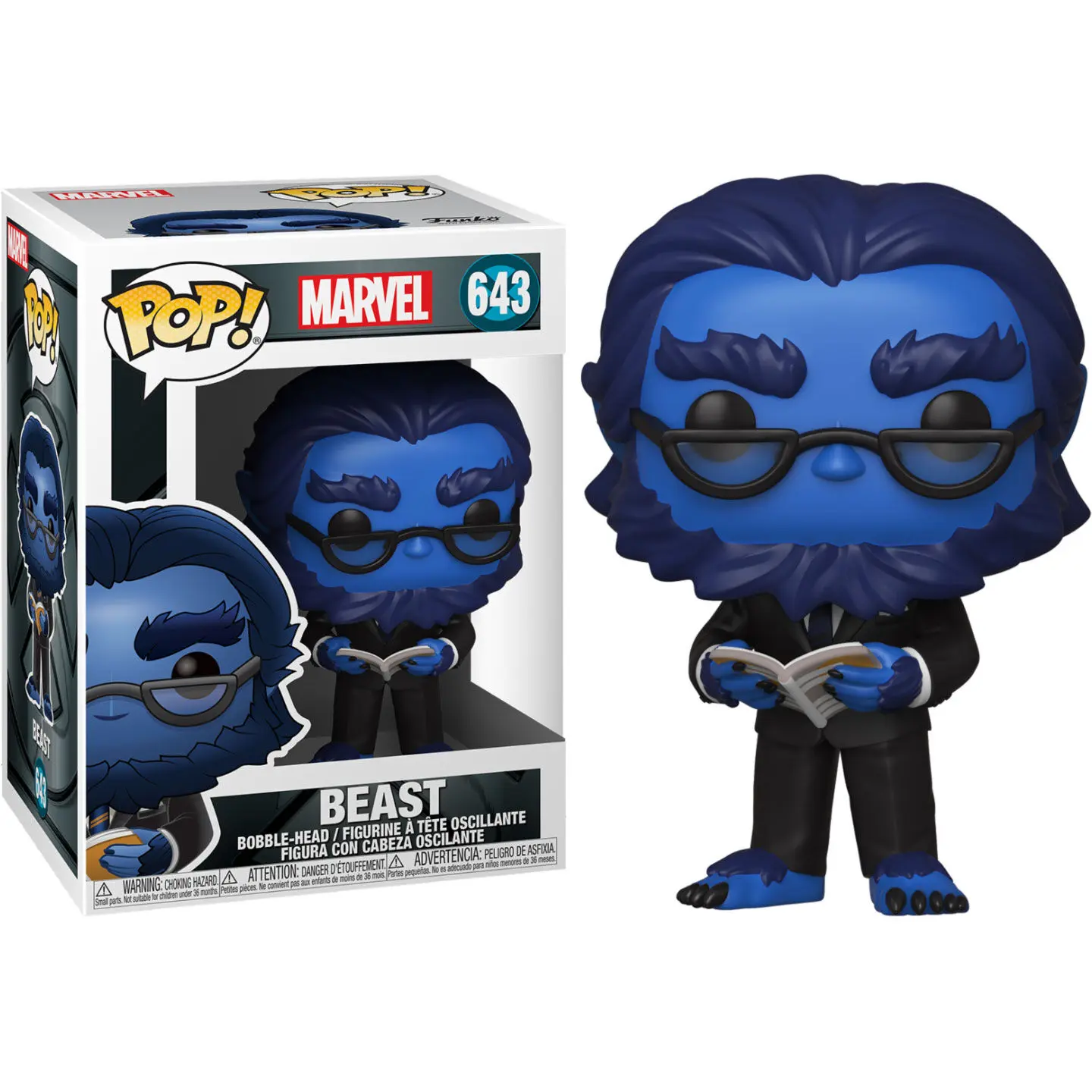 X-Men 20th Anniversary POP! Marvel Vinyl Figure Bestia Figurka winylowa 9 cm zdjęcie produktu