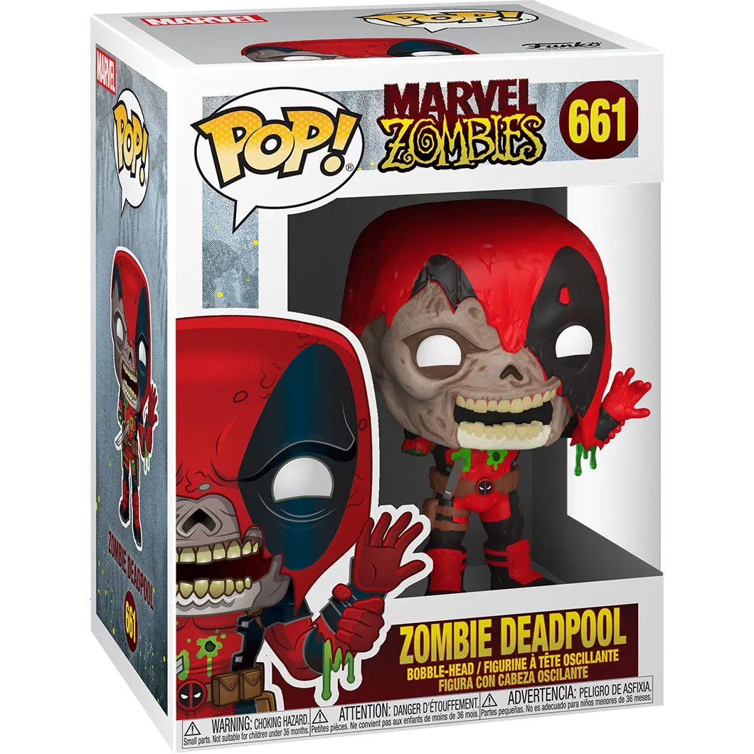 Marvel POP! Figurka Vinyl Zombie Deadpool 9 cm zdjęcie produktu