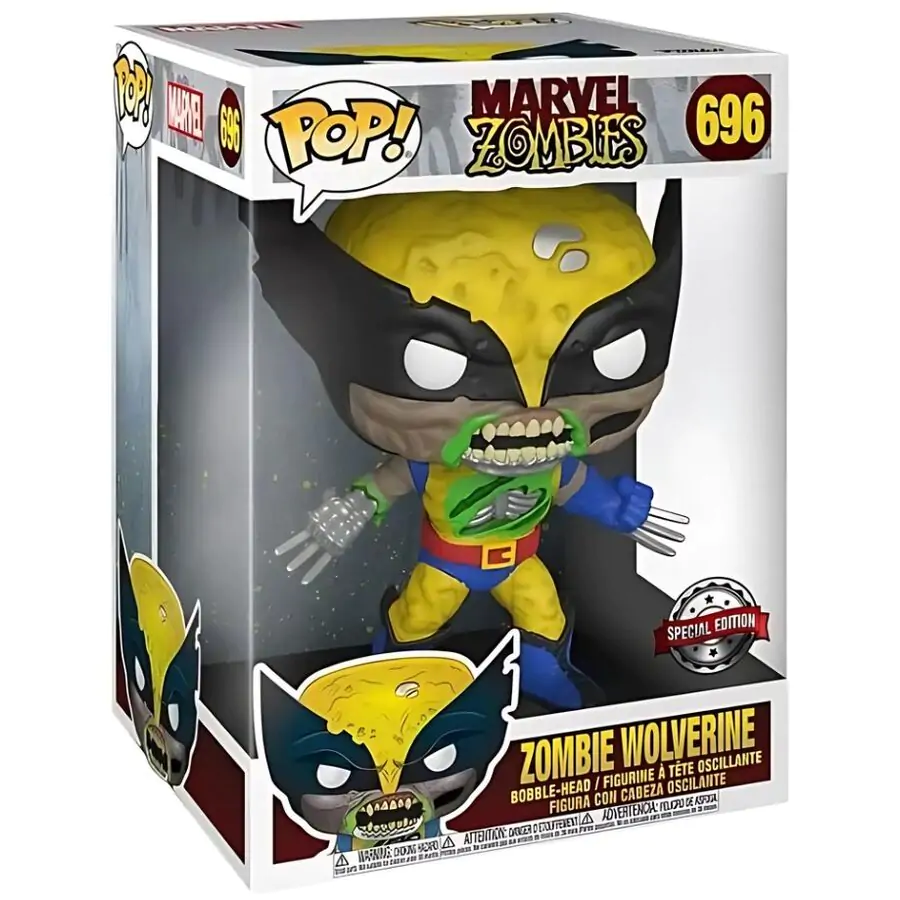 Figurka POP Marvel Zombies - Zombie Wolverine Exclusive 25 cm zdjęcie produktu