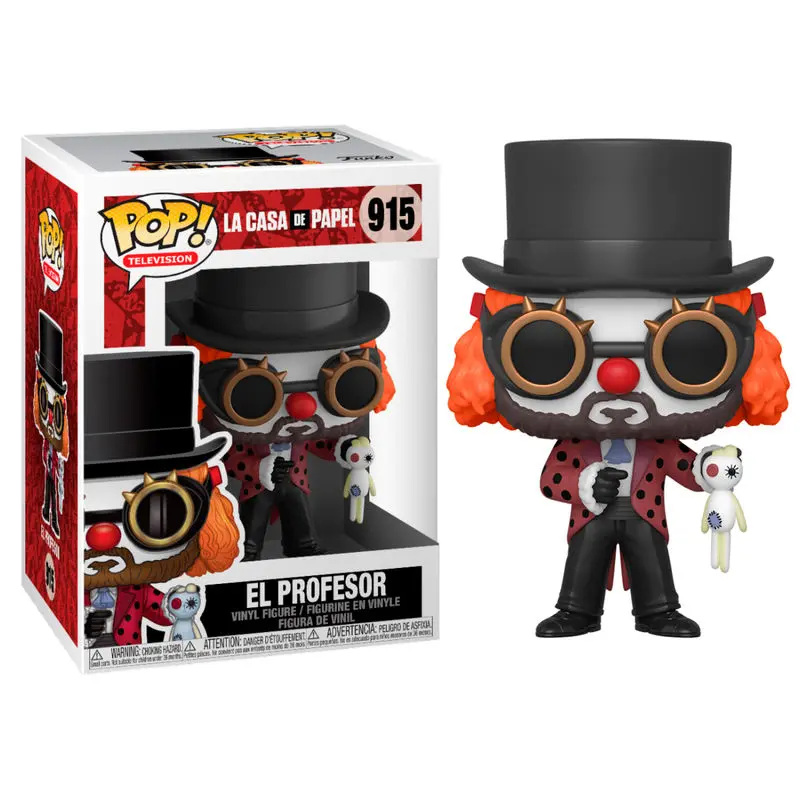 Dom z papieru POP! TV Figurka winylowa Profesor O Clown 9 cm zdjęcie produktu