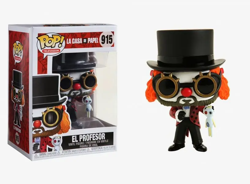 Dom z papieru POP! TV Figurka winylowa Profesor O Clown 9 cm zdjęcie produktu
