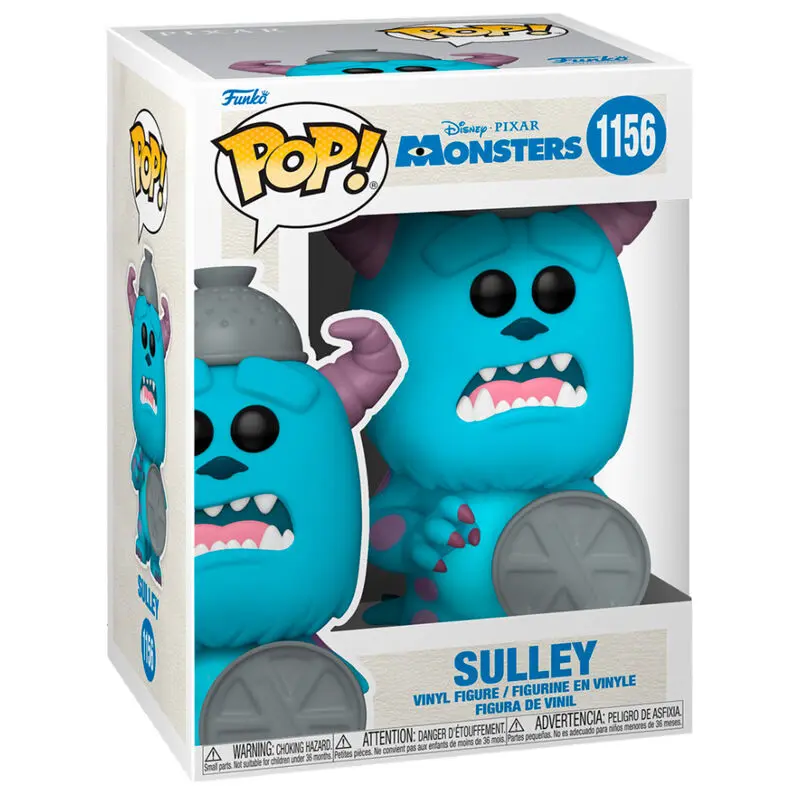 Monsters, Inc. 20th Anniversary POP! Disney Figurka Vinyl Sulley z Pokrywką 9 cm zdjęcie produktu