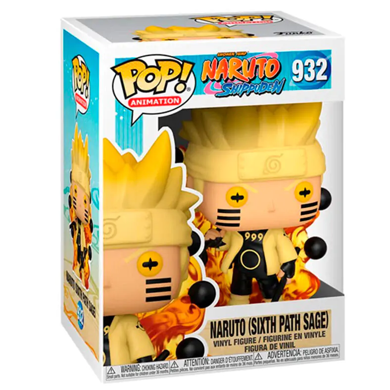 Naruto POP! Animation Figurka winylowa Naruto Six Path Sage 9 cm zdjęcie produktu