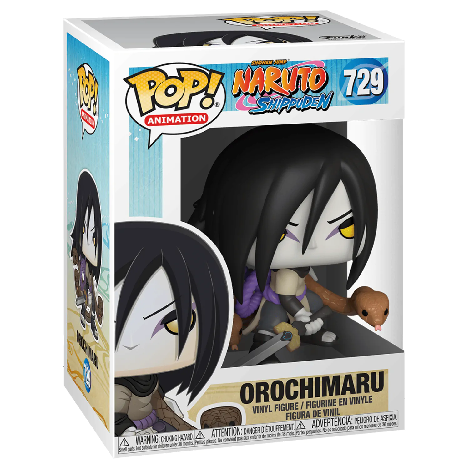 Naruto POP! Animation Figurka Winylowa Orochimaru 9 cm zdjęcie produktu