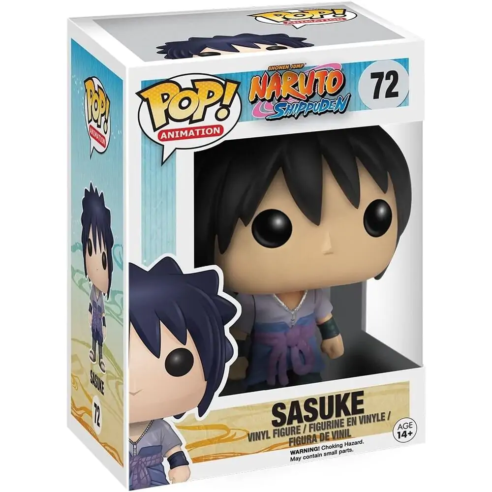 Naruto Shippuden POP! Animation Figurka Winylowa Sasuke 9 cm zdjęcie produktu