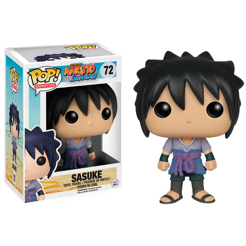 Naruto Shippuden POP! Animation Figurka Winylowa Sasuke 9 cm zdjęcie produktu