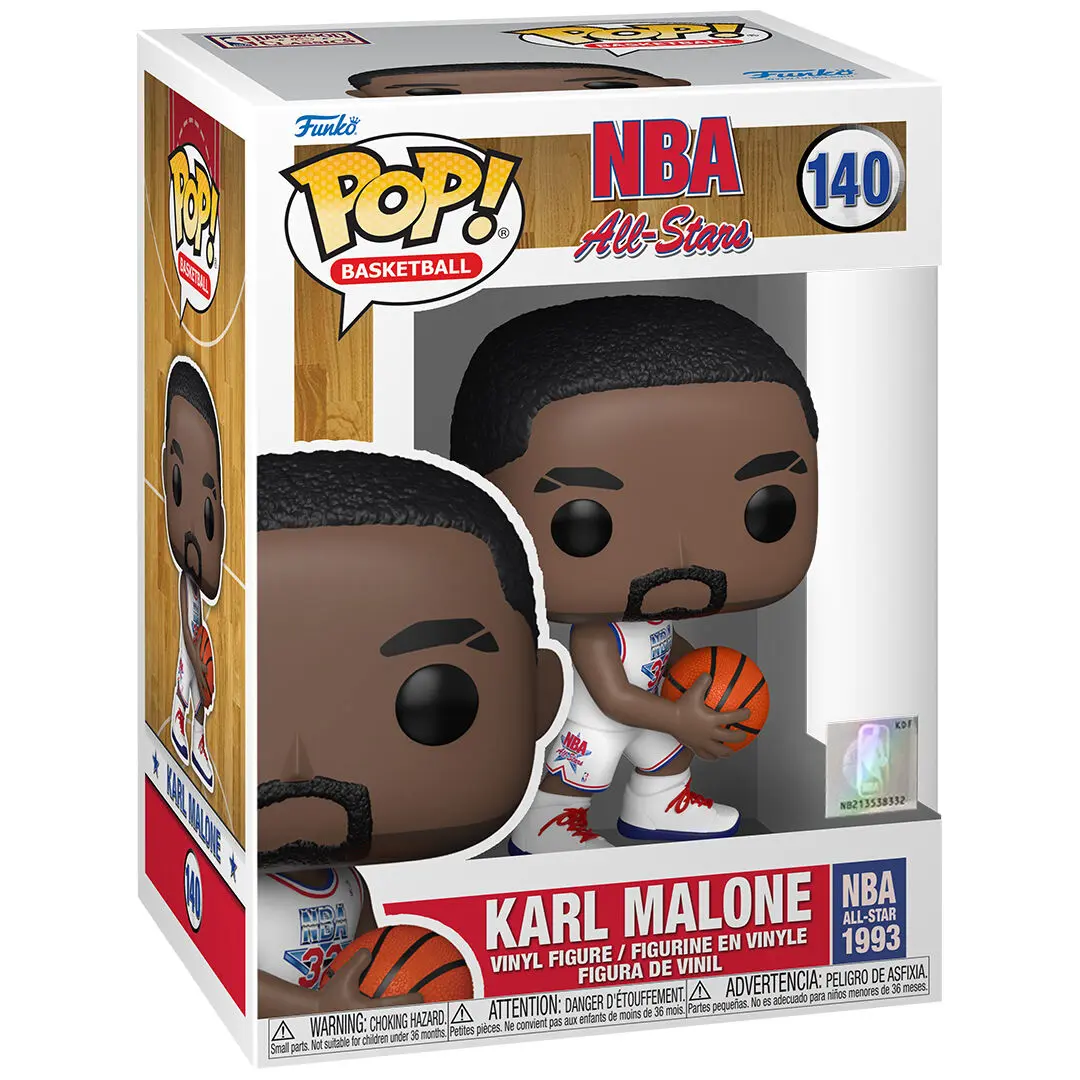 NBA Legends POP! Koszykówka Figurka Vinyl Karl Malone (White All Star Uni 1993) 9 cm zdjęcie produktu