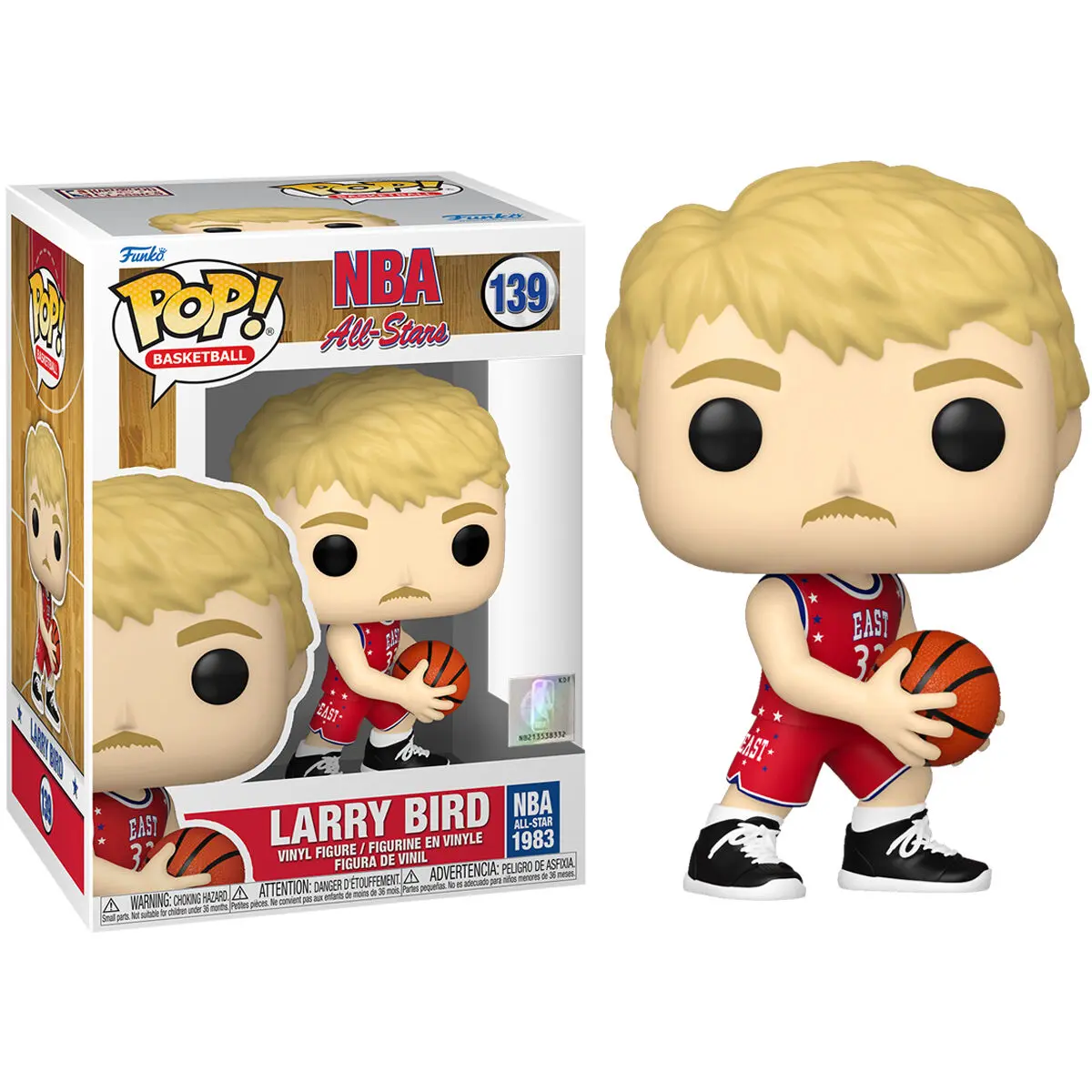 NBA Legends POP! Koszykówka Figurka Vinyl Larry Bird (Red All Star Uni 1983) 9 cm zdjęcie produktu