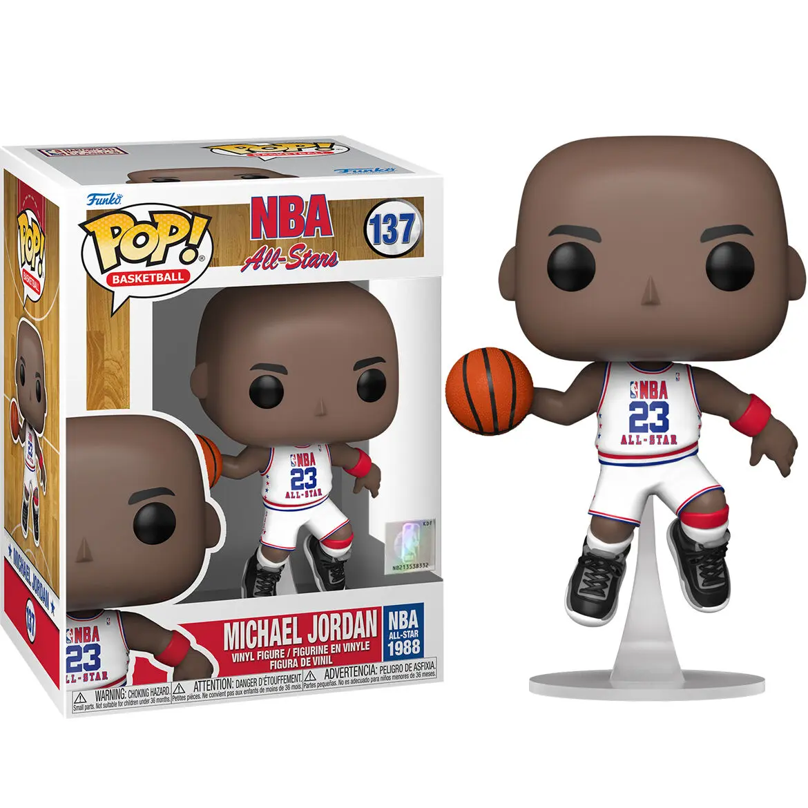 NBA Legends POP! Figurka winylowa Basketball Michael Jordan (1988 ASG) 9 cm zdjęcie produktu