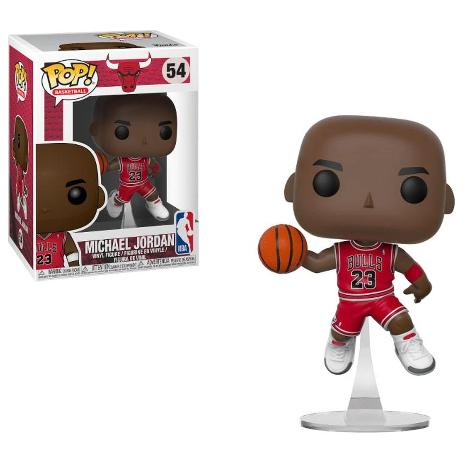 NBA POP! Figurka winylowa Sports Michael Jordan (Bulls) 9 cm zdjęcie produktu