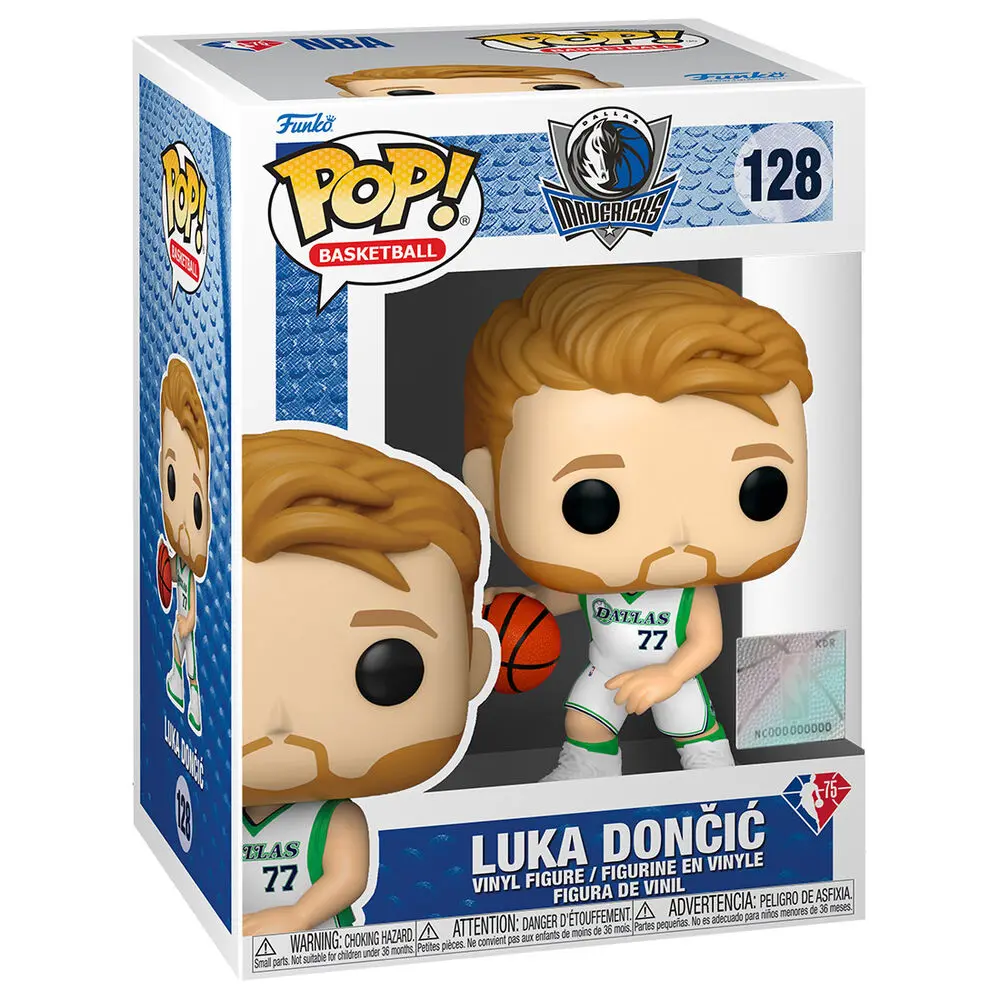 NBA Legends POP! Figurka winylowa Sports Mavs - Luka Dončić (Light Blue Jersey) 9 cm zdjęcie produktu