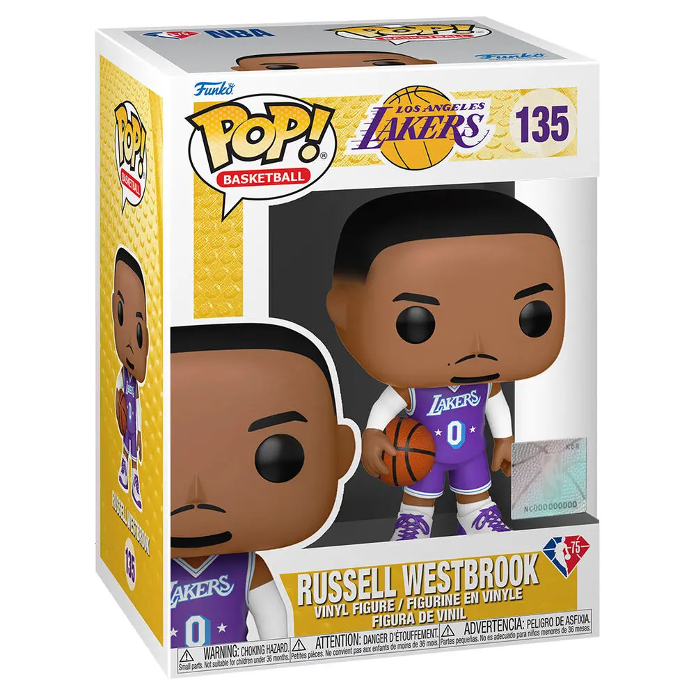 NBA Washington Wizards POP! Figurka winylowa Koszykarz Russell Westbrook (City Edition 2021) 9 cm zdjęcie produktu