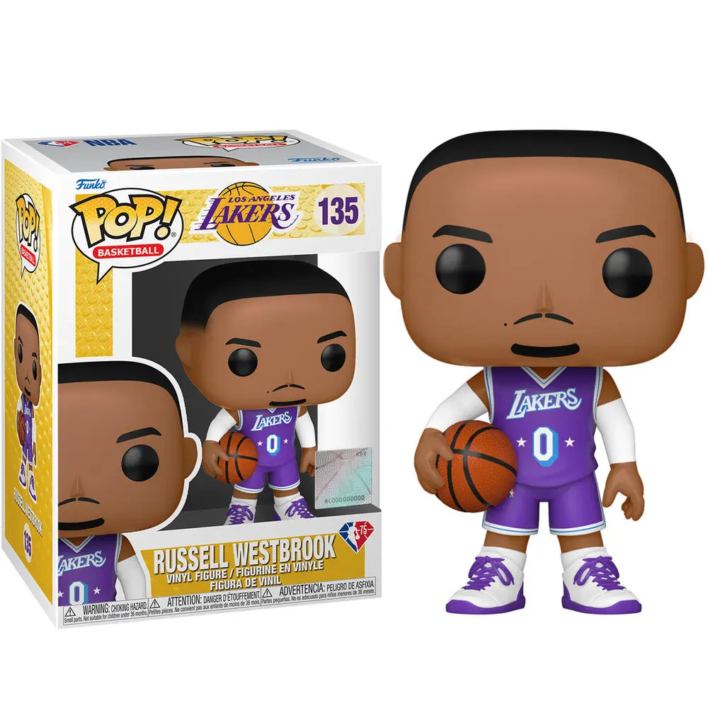 NBA Washington Wizards POP! Figurka winylowa Koszykarz Russell Westbrook (City Edition 2021) 9 cm zdjęcie produktu