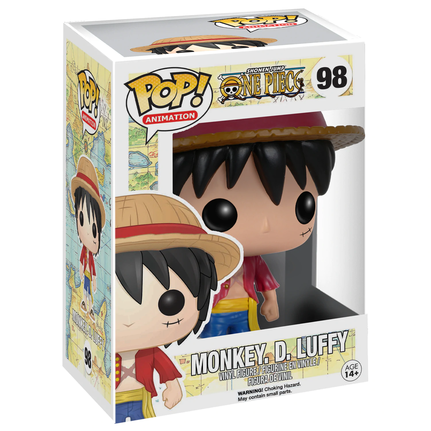 One Piece POP! Figurka winylowa Television Monkey D. Luffy 9 cm zdjęcie produktu