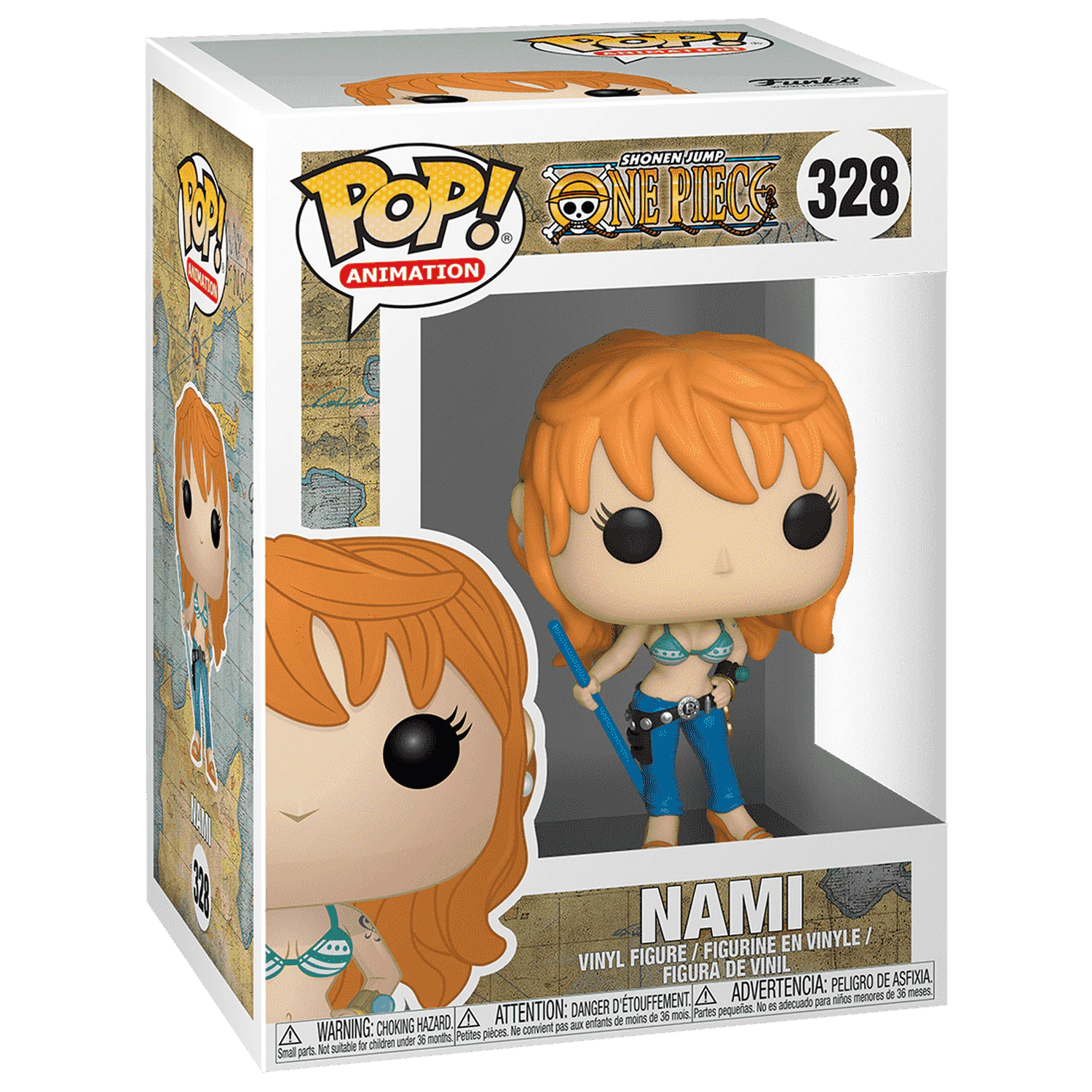 One Piece POP! Figurka winylowa Television Nami 9 cm zdjęcie produktu
