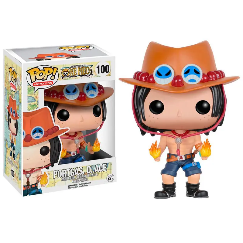 One Piece POP! Figurka winylowa Television Portgas D. Ace 9 cm zdjęcie produktu