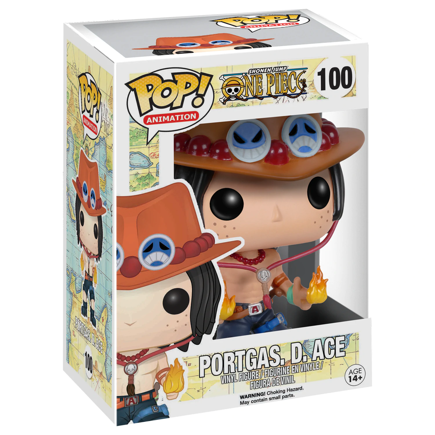 One Piece POP! Figurka winylowa Television Portgas D. Ace 9 cm zdjęcie produktu