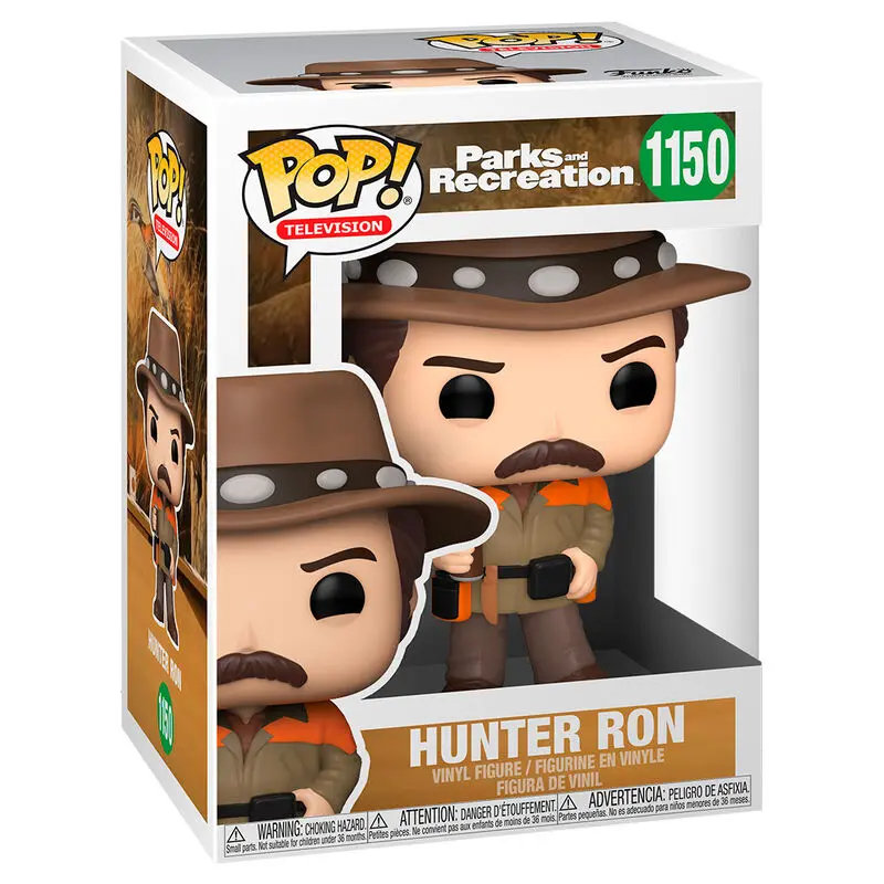 Parks and Recreation POP! TV Figurki winylowe Hunter Ron 9 cm Zestaw 6 sztuk zdjęcie produktu