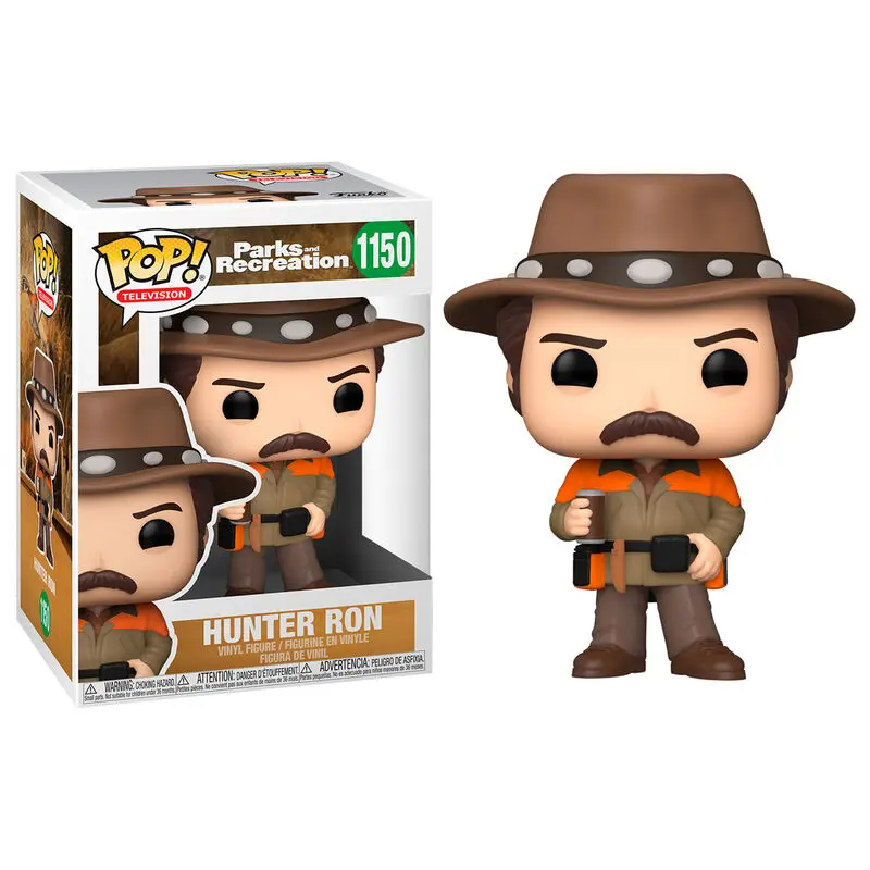 Parks and Recreation POP! TV Figurki winylowe Hunter Ron 9 cm Zestaw 6 sztuk zdjęcie produktu