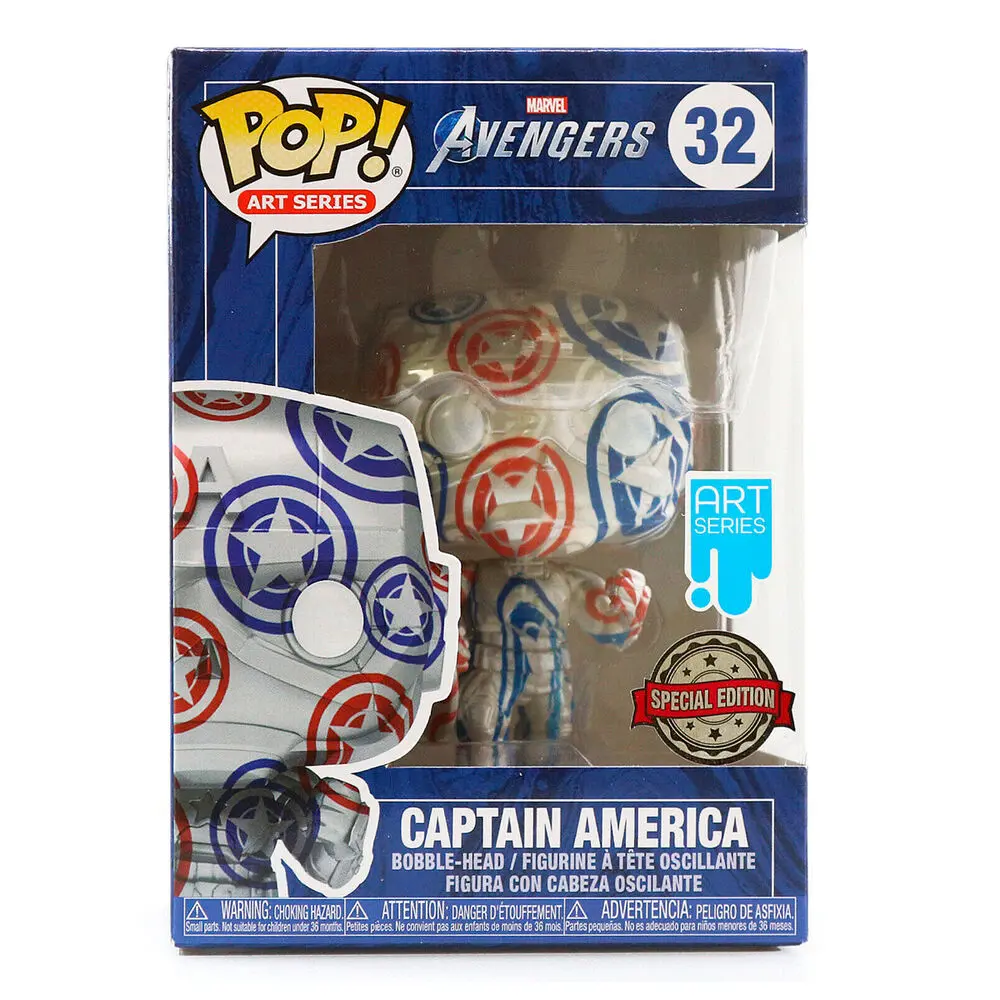 Figurka POP Patriotic Age Captain America Exclusive zdjęcie produktu