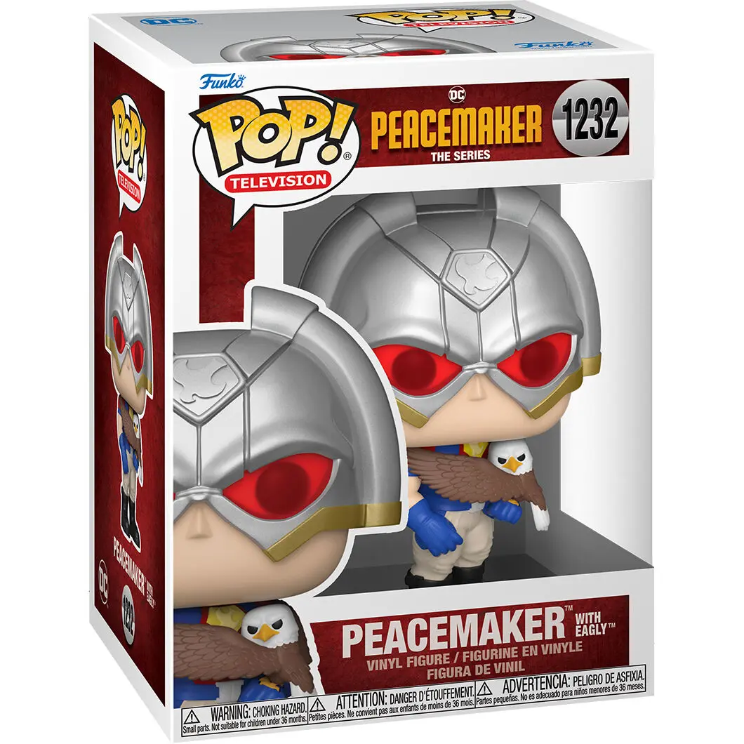 Peacemaker POP! TV Figurka winylowa Peacmaker z Eagly 9 cm zdjęcie produktu