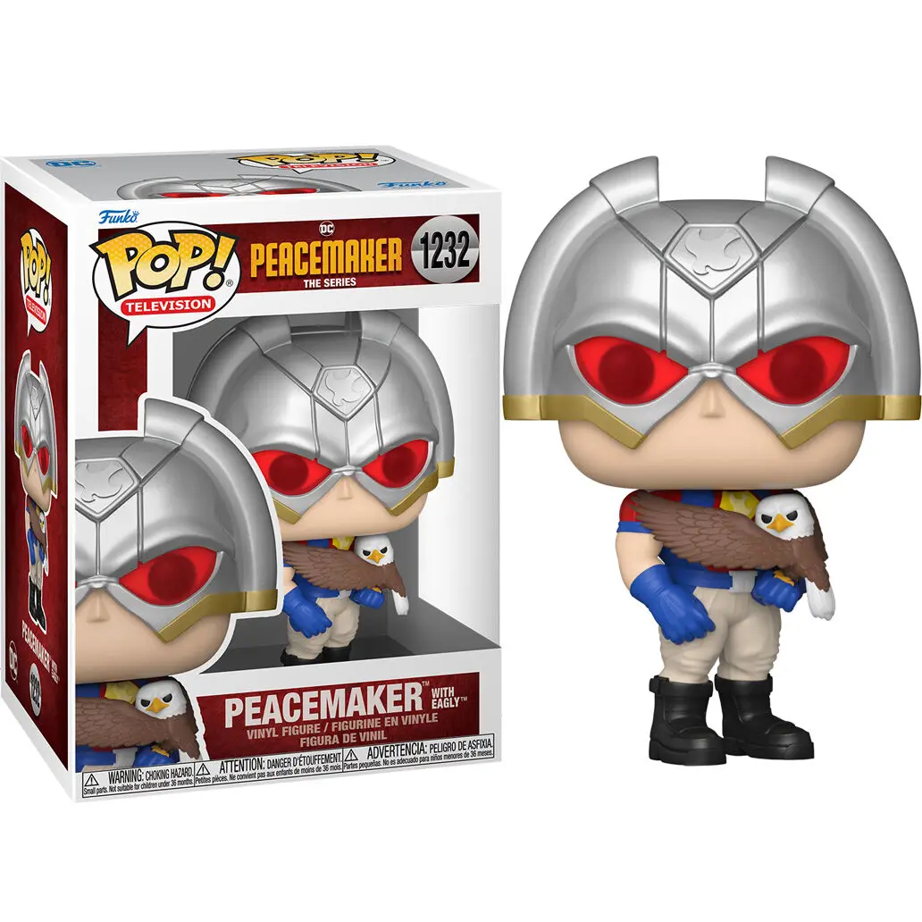 Peacemaker POP! TV Figurka winylowa Peacmaker z Eagly 9 cm zdjęcie produktu