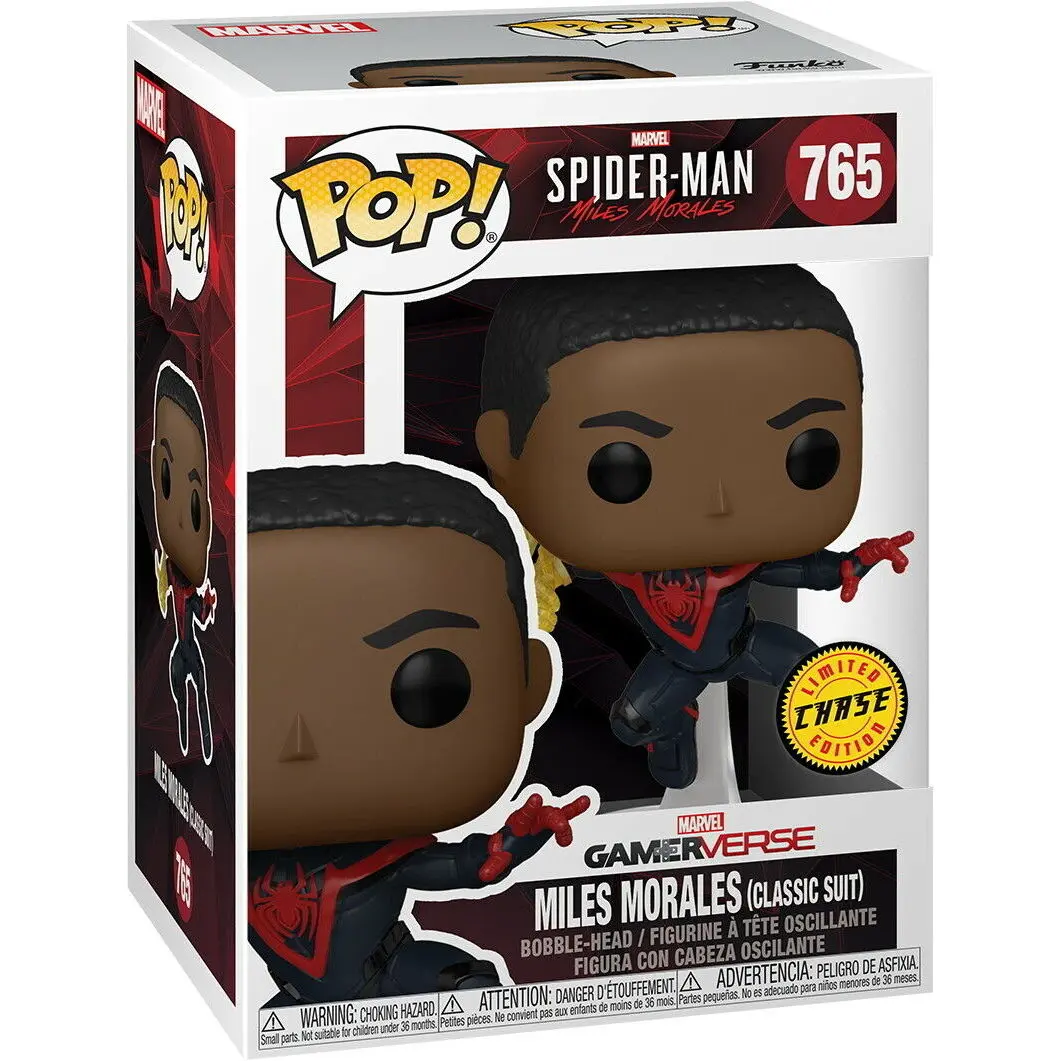 Figurka POP Spiderman Miles Morales Classic Suit Chase zdjęcie produktu