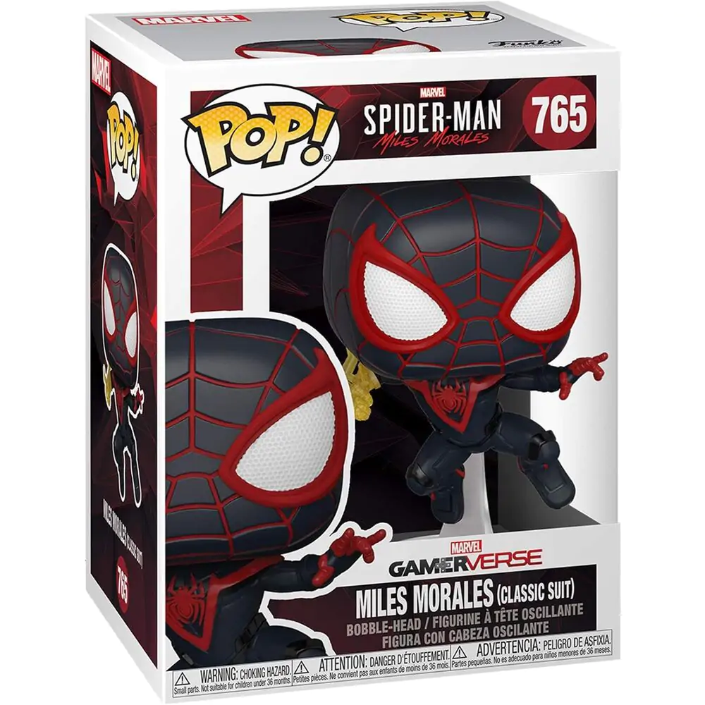 Figurka POP Spiderman Miles Morales - Miles Morales Classic Suit zdjęcie produktu