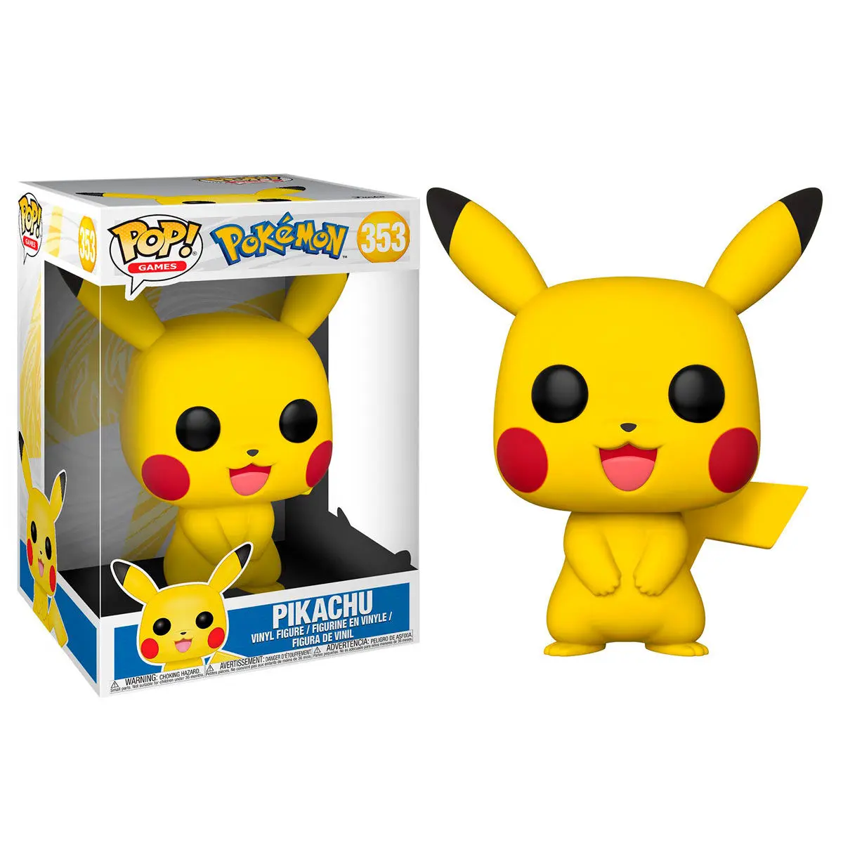 Pokemon Super Sized POP! Games Vinyl Figure Pikachu 25 cm - Figurka winylowa zdjęcie produktu