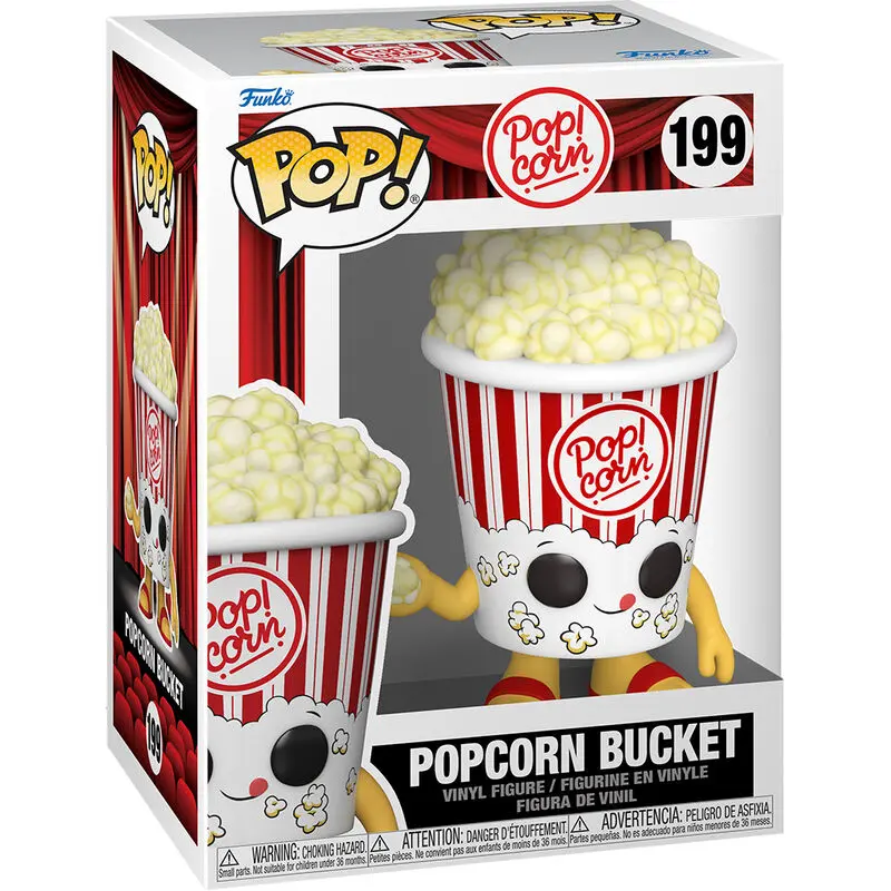 Movie Night POP! Foodies Figurka winylowa wiaderko na popcorn 9 cm zdjęcie produktu