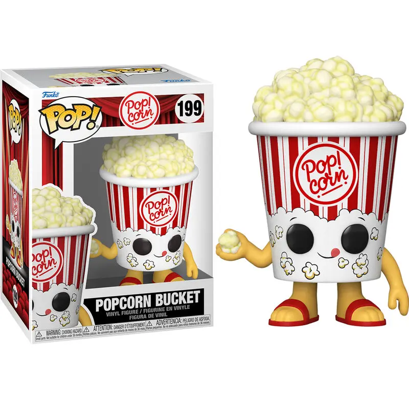 Movie Night POP! Foodies Figurka winylowa wiaderko na popcorn 9 cm zdjęcie produktu