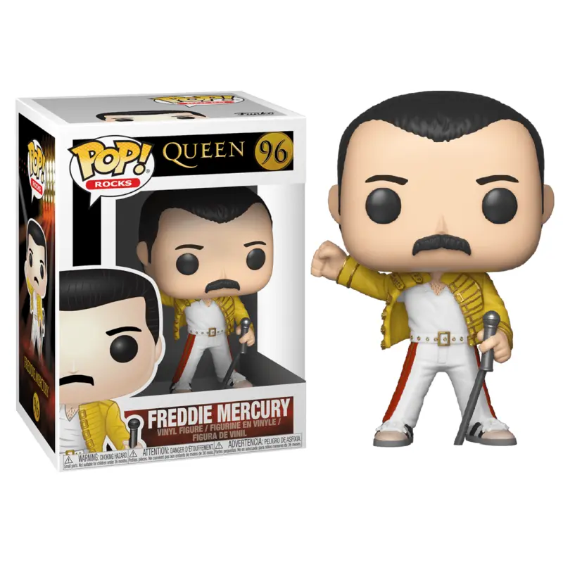 Queen POP! Rocks Figurka winylowa Freddie Mercury Wembley 1986 9 cm zdjęcie produktu