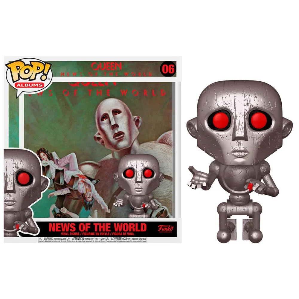 Queen POP! Albums Vinyl Figure News of the World 9 cm Figurka Winylowa zdjęcie produktu