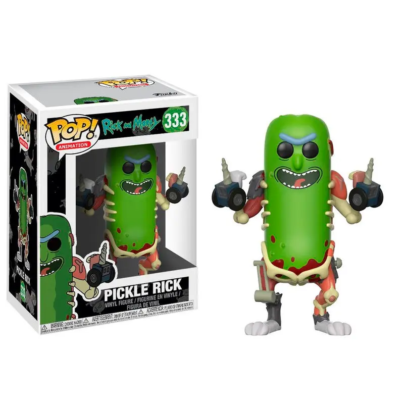 Rick and Morty POP! Animation Figurka Winylowa Pickle Rick 9 cm zdjęcie produktu