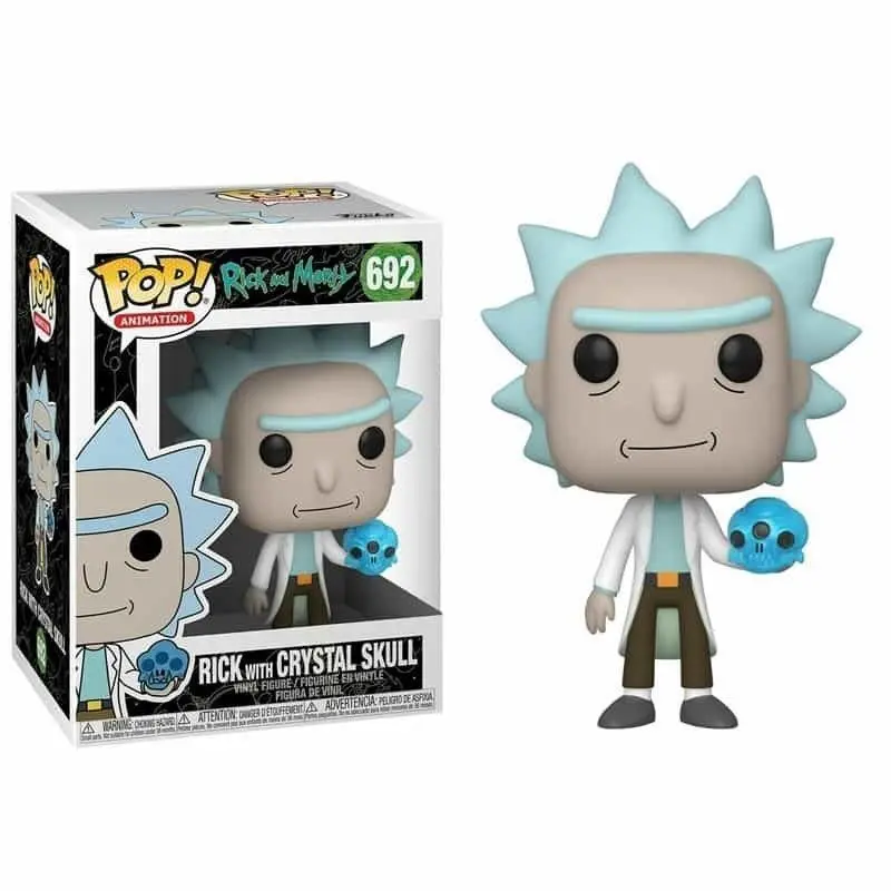 Rick & Morty POP! Animation Figurka Vinyl Rick z Kryształami 9 cm zdjęcie produktu