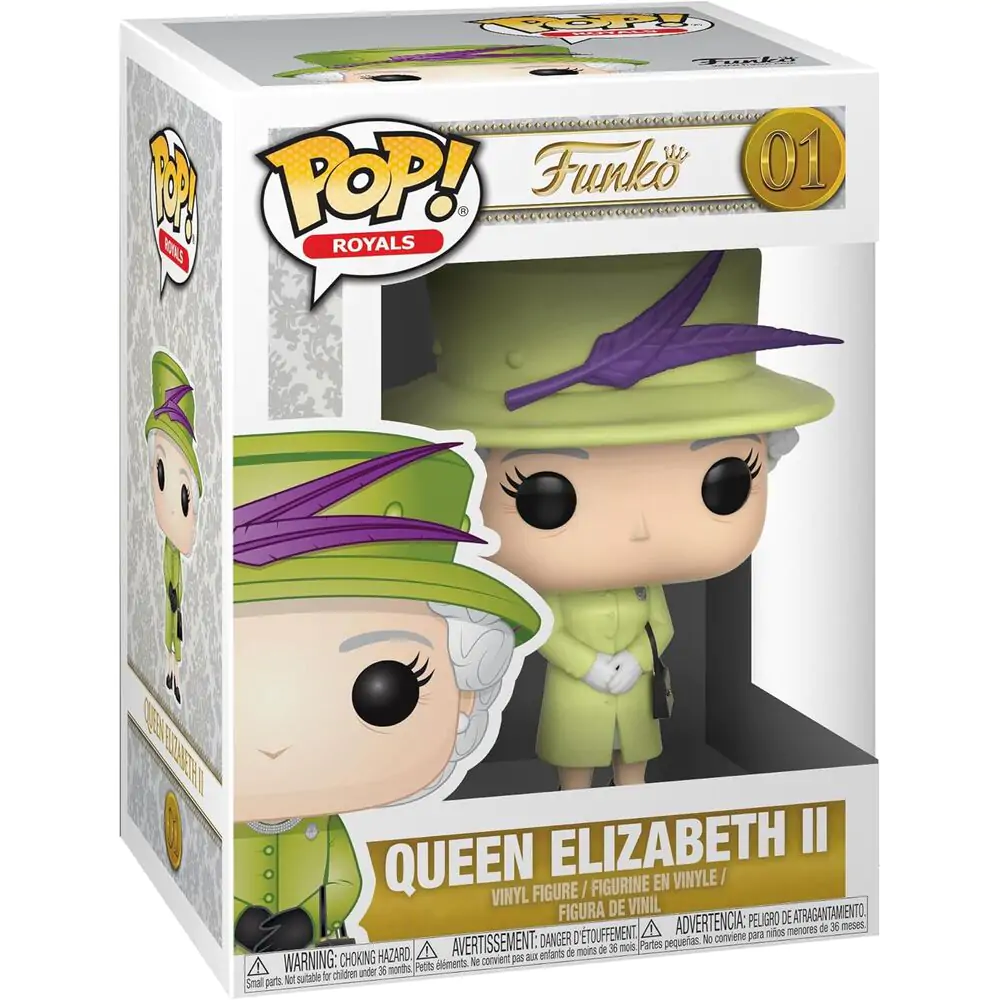 Royal Family POP! Figurka Vinyl Królowa Elżbieta II 9 cm zdjęcie produktu