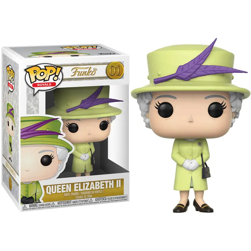 Royal Family POP! Figurka Vinyl Królowa Elżbieta II 9 cm zdjęcie produktu